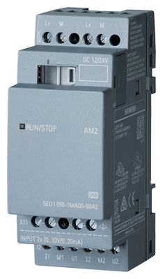 Módulo de expansión analógica Siemens LOGO! AM2 6ED1055-1MA00-0BA2